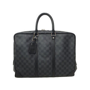 Louis Vuitton Damier Graphite Black Porte Document Voyage Business Bag